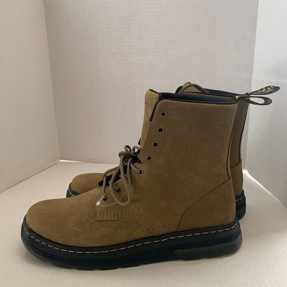 Dr. Martens Men's Size 13 CREWSON Nubuck Leather Suede Boots NJ004 - Picture 1 of 15
